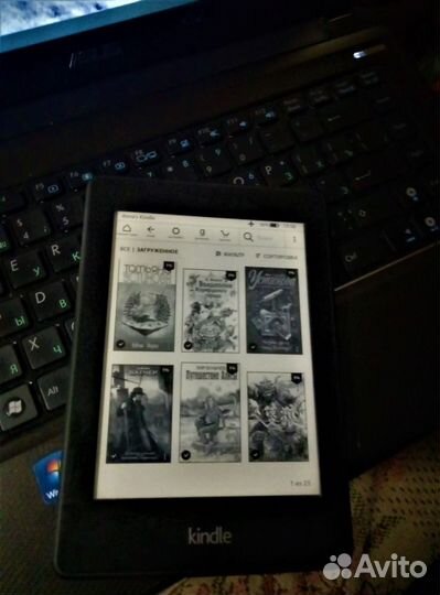 Amazon kindle WiFi сенсор подсветка экрана