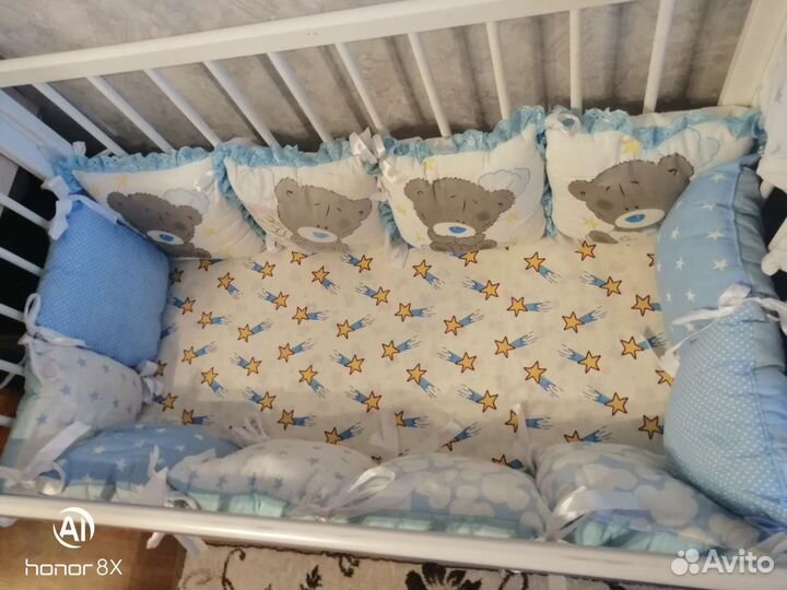 Бортики с одеялом