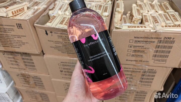 Мицеллярная вода, 650 мл, 6 штук