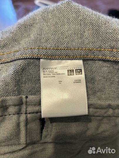 Джинсовая куртка uniqlo