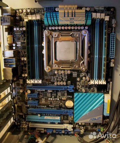 Asus P9X79 +Xeon E5 2630v2 +16Gb DDR3