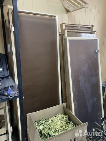 Дверь для бани стеклянная