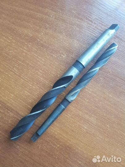 Сверла по металлу с коническим хвостовиком