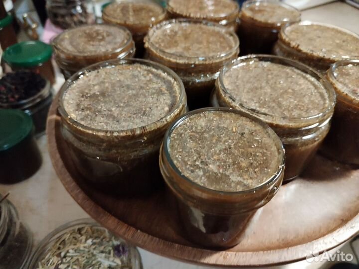 Сбор травяной на меду от гельминтов