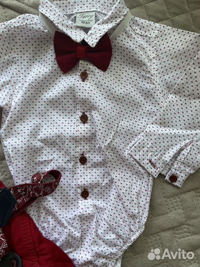 Костюм на мальчика с бабочкой