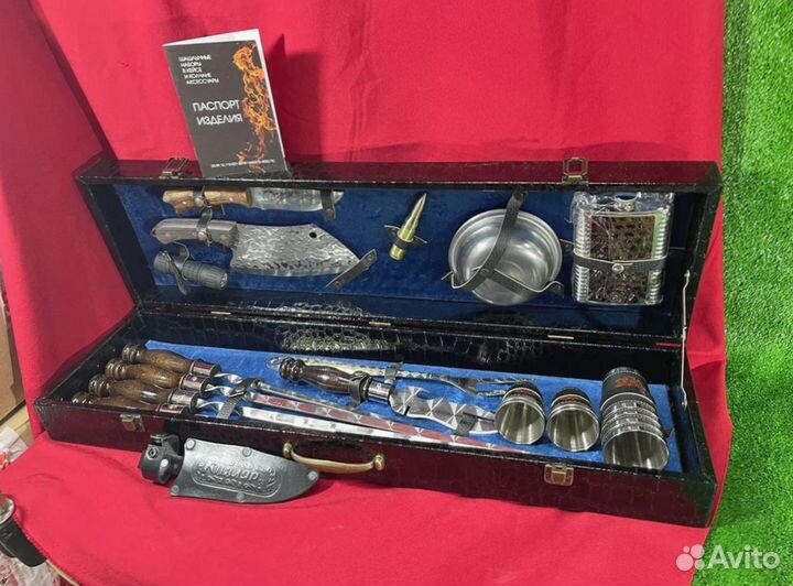 Шашлычный подарочный набор