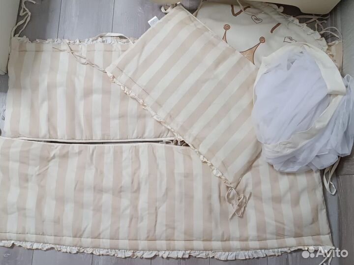 Бортики в детскую кроватку