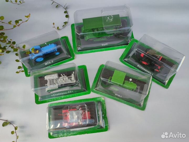 Модель трактора 1:43 Ашет