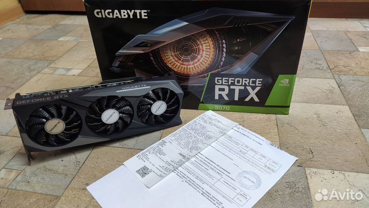Видеокарта Gigabyte RTX 3070 Gaming OC без LHR