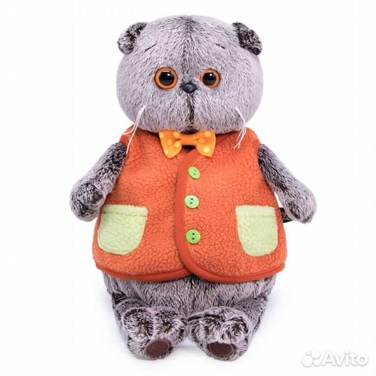 Басик в меховом жилете Budi basa Ks22-166