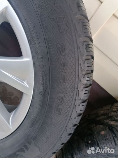 Колеса в сборе r17 зимние Audi