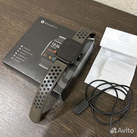 Смарт-часы amazfit gts obsidian black