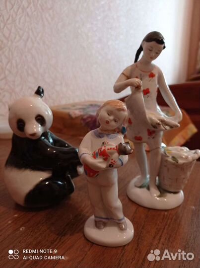 Фарфоровые статуэтки СССР лфз