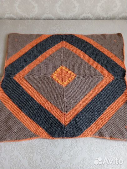 Одеяло детское шерстяное вязаное ручной работы