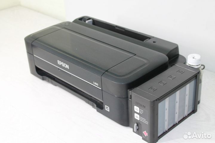 Принтер с снпч Epson L300 (заправлен)