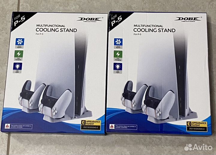Подставка охлаждения +зу ps5 новая