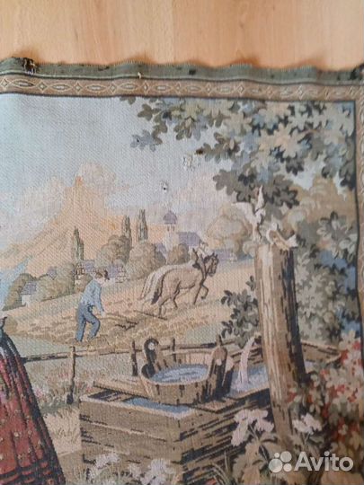 Гобеленовый ковер 30-40 годов из Европы