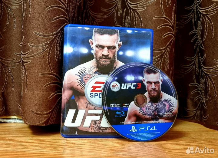 Ufc 3 ps4 диск