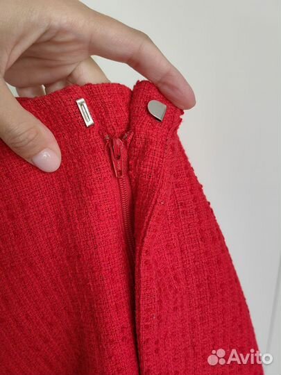 Юбка красная Mango