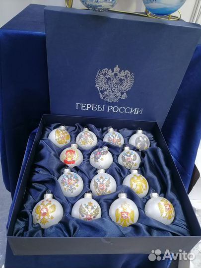 Шары новогодние стеклянные