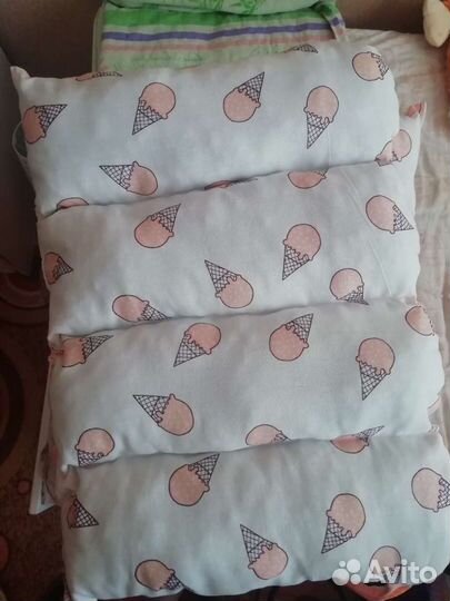 Бортики в детскую кроватку новые