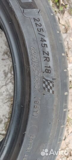 Michelin Pilot Sport 4 225/45 R18 и 245/40 R18 97Y