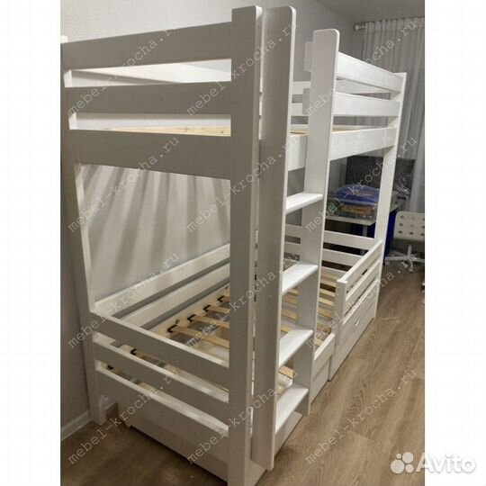 Кровать детская 2 этажа