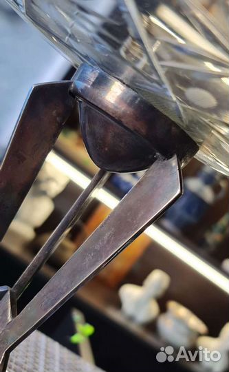 Ваза для фруктов посеребрение