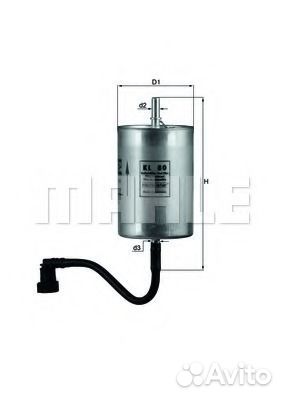 Knechtmahle KL 80 Топливный фильтр