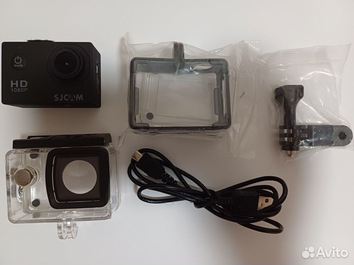 Экшн-камера sjcam SJ4000 черный