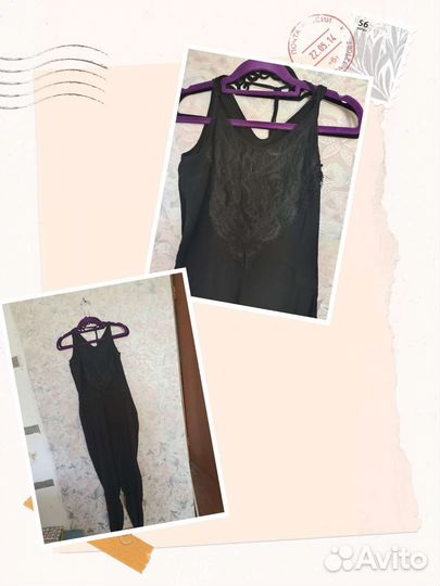 Лёгкий комбинезон с брюками