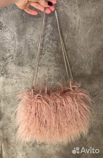 Меховая сумка