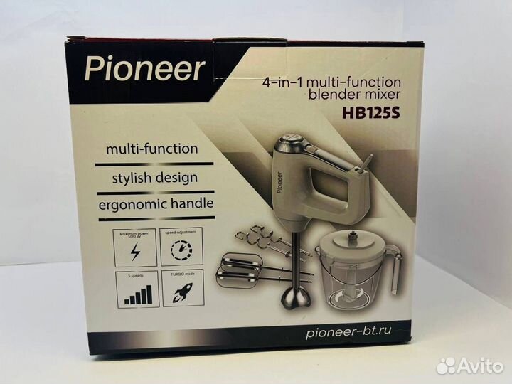 Стационарный блендер Pioneer HB125S