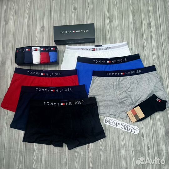 Трусы Мужские боксеры Tommy Hilfiger