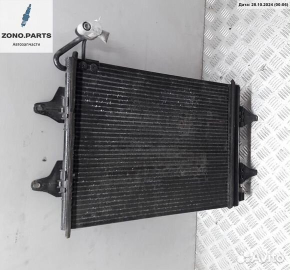 Радиатор охлаждения (конд.) 6Q0820411K на Skoda Fabia mk1 (6Y)