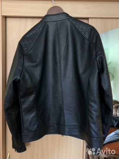 Кожаная куртка мужская