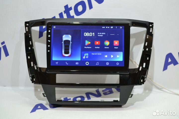 Android магнитола Pajero Sport 2021-23, есть Teyes
