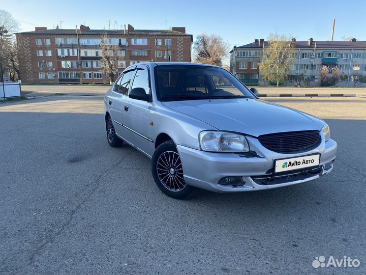 Hyundai Accent 1.5 МТ, 2005, 268 000 км
