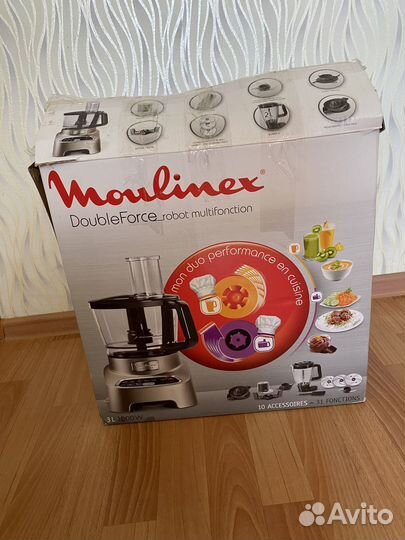 Кухонный комбайн Moulinex Double Force FP826H10