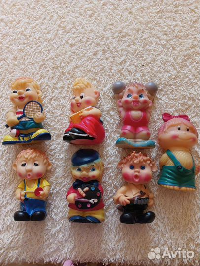 Резиновые игрушки СССР