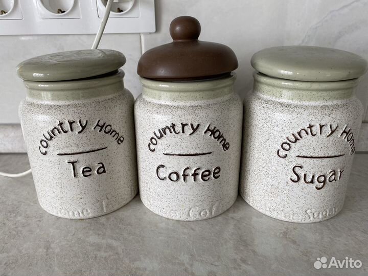 Банки для сыпучих керамика