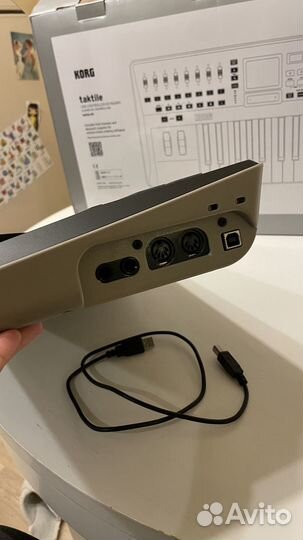Korg taktile-25 midi-клавиатура