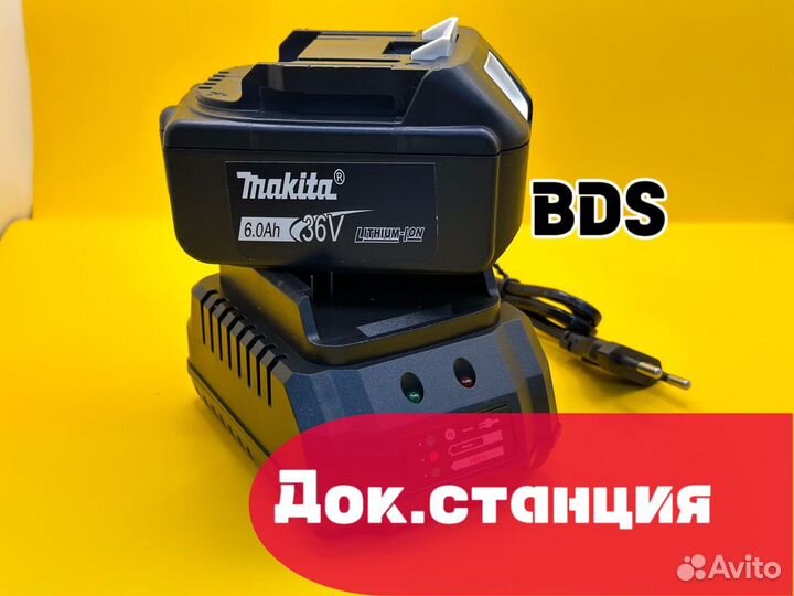 Болгарка Ушм Makita аккумуляторная 36V 125 новый