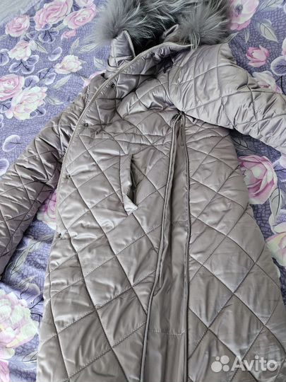 Пуховик для беременных