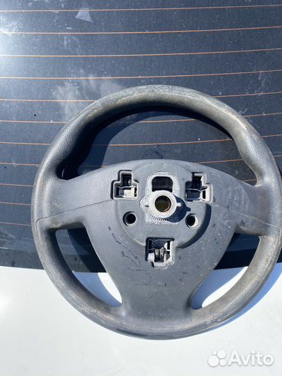 Руль renault logan 2 с подушкой