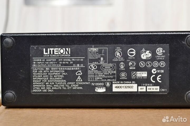 Сетевой адаптер к ноутбуку Asus liteon PA-1121-02