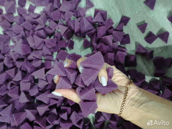 Акустический поролон (обрезь)