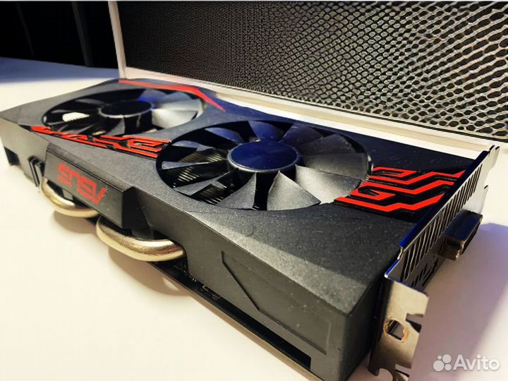Видеокарта asus RX570