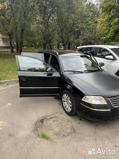 Volkswagen Passat 1.9 AT, 2004, битый, 480 000 км