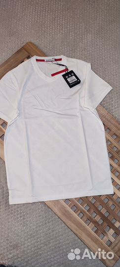 Футболка белая хлопок Premium качества